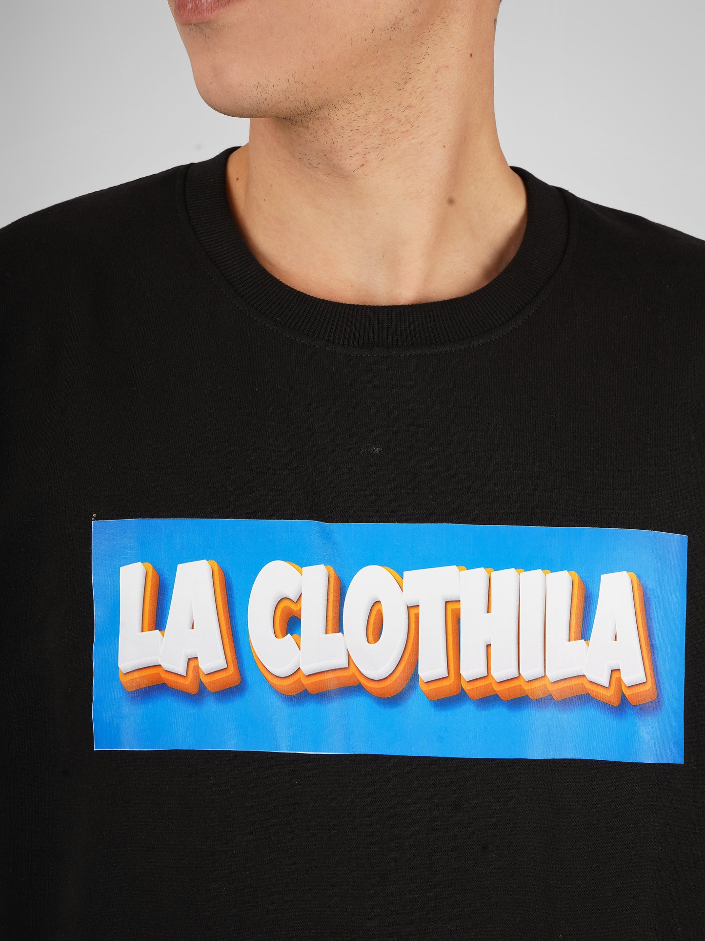 Black Oversized Tee For Men