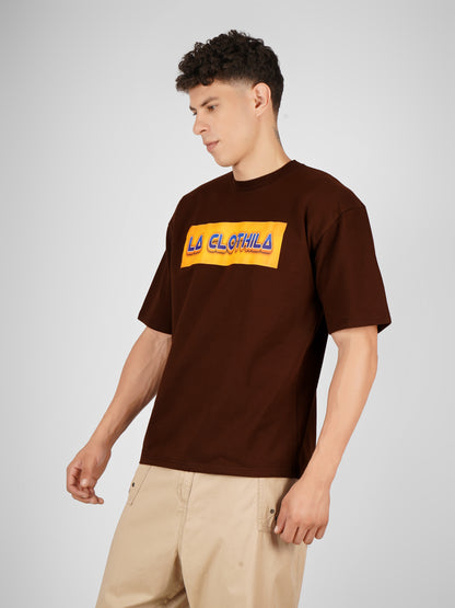 Brown Oversized Tee